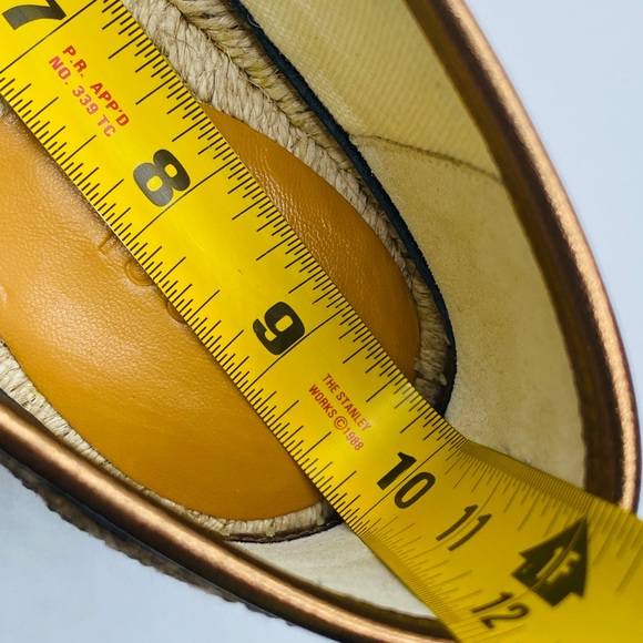 🎄Host Pick🎄Gucci Women’s GG Espadrilles SIZE 39.5 AUTHENTIC NWB Model 619960 - Picture 7 of 12